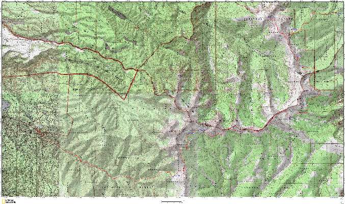 topo - map of entire hike - 10.7 mb